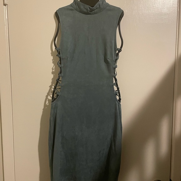 Windsor teal cocktail dress - Picture 2 of 7